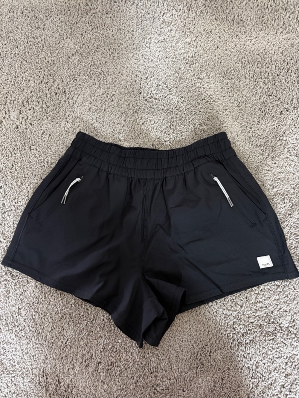 Vuori black athletic shorts size xs. nWOT.